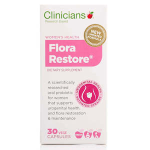 Clinicians Flora Restore 30 Capsules