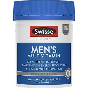 Swisse Men's Ultivite Multivitamin - 120 Tablets