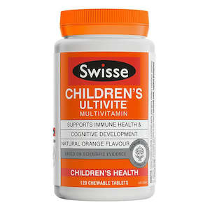 Swisse Children's Ultivite Multivitamin - 120 Chewable Tablets