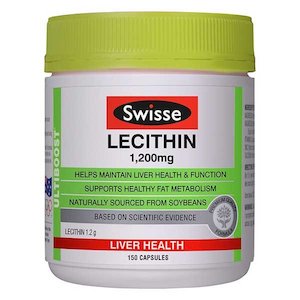 Swisse: Swisse Ultiboost Lecithin Liver Health 1200mg - 150 Capsules