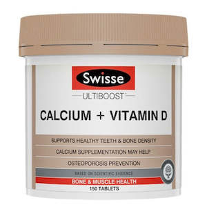 Swisse Calcium + Vitamin D 150 Tablets