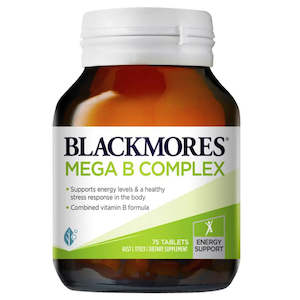 Blackmores: Blackmores MEGA B COMPLEX - 75 Tablets