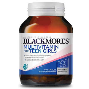 Blackmores: Blackmores Multivitamin for Teen Girls 60 Capsules