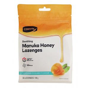 Comvita: Comvita Manuka Honey Lozenges Coolmint 40s