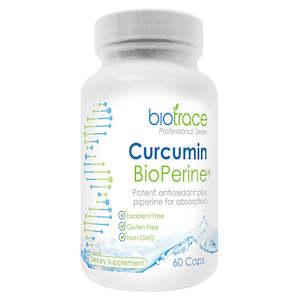 Heart Health: BioTrace Curcumin BioPerine - 60 Caps