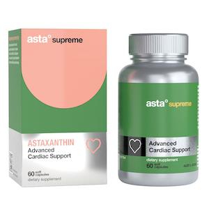 Heart Health: Asta Supreme Advanced Heart Health Support 60 Soft Capsules