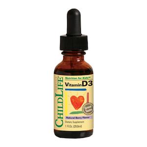 Heart Health: Childlife Essential Vitamin D3 Drops Natural Berry Flavor 29.6ml