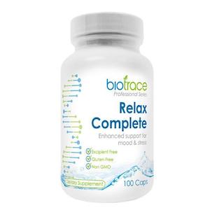 Anxiety Sleep Stress: BioTrace Relax Complete - 100 Caps