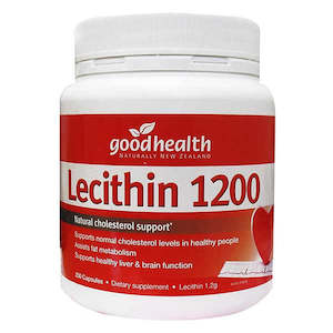 Brain Health: Good Health Lecithin 1200 200 Capsules