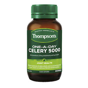 Bone Joint Supplements: Thompson's One-A-Day Celery 5000mg - 60 Capsules