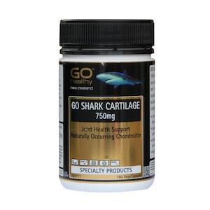 Bone Joint Supplements: GO Healthy Go Shark Cartilage 750mg 180 Capsules