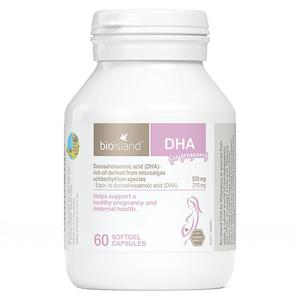 Womens Health: Bio Island DHA for Pregnancy 60 Capsules