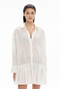 Over Swim Shirt Dress