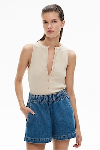 Womenswear: Button Through Tank