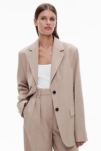 Womenswear: Double Button Blazer