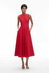 Womenswear: Panelled Midi Dress