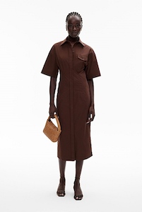 Womenswear: Cinched Midi Dress