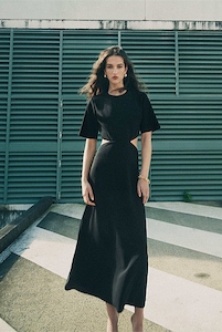 Womenswear: Cut Out Maxi Dress