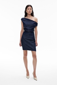 Womenswear: Off Shoulder Denim Dress