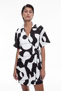 Womenswear: Collared Wrap Dress