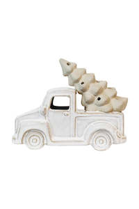 Christmas: Ceramic Truck