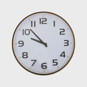 Iron Wall Clock