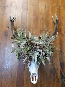 Antlers with Flowers