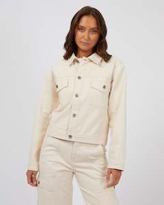 Coats Jackets: Dove Cropped Jacket