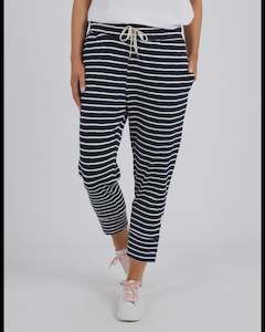 Brunch Pant Navy Stripe