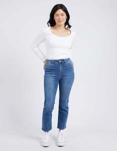 Pants Skirts: Ada Jean Washed Blue