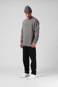 For Him: Boss Crew Charcoal M