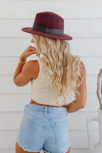 Black Ribbon Fedora