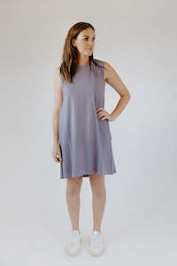 SINGLET DRESS | PURPLE ASH