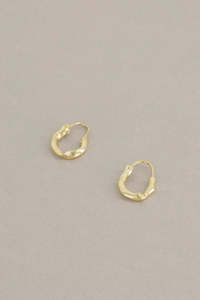 Mars Official Rhodo Hoops Gold