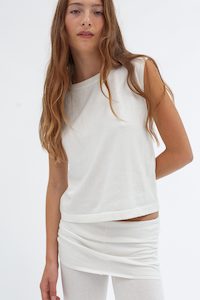 Clothing: Quad Cotton Silk Cashmere Top