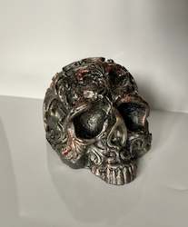 Metallic  Skull - Medium