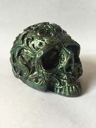 Metallic  Skull - Medium