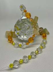 Hanging Crystal-Citrine