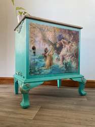 Frolicking Fairies Cabinet/Side Table