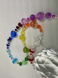 Homewares: Hanging Crystal-Rainbow & Angel