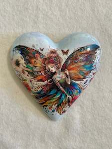 Decoupaged  Hanging Heart