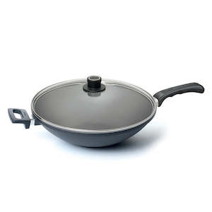 Kitchen: Nowo 32cm Wok With Fixed Handle