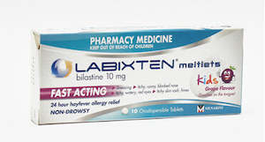 LABIXTEN Melt for Kids Tabs 10mg 10s