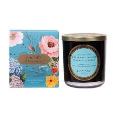 MOR Deluxe Candle Celebration Pine 380g