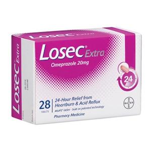 Losec Extra 20mg 28tabs