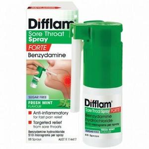 Website Product 3: Difflam Forte Sore Throat Spray 15ml