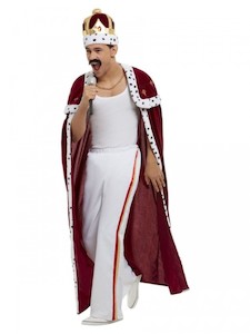 80s Freddie Mercury Queen King Costume