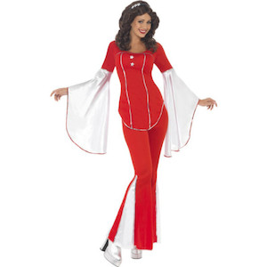 Costume hiring: Red Super Trooper