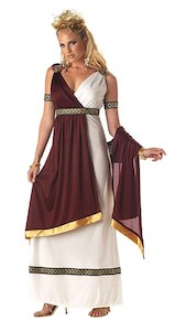 Costume hiring: Roman Empress