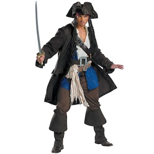 Costume hiring: Captain Jack Sparrow